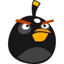 Angry Bird Black Bomb